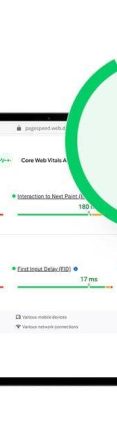 90+ PageSpeed score.